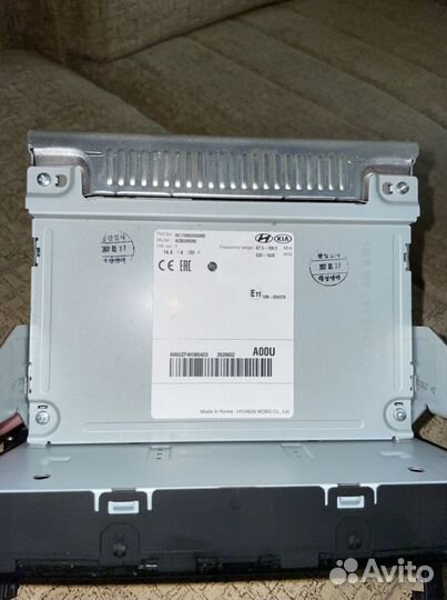 Магнитола hyundai solaris 2017