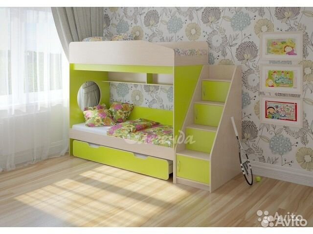 Трёхъярусная Кровать