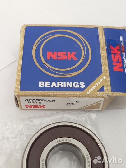 6203 2RS (DDU/CM) подшипник NSK оригинал Япония