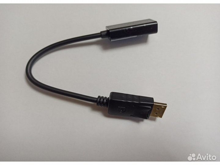 Переходник DP- hdmi Display Port папа