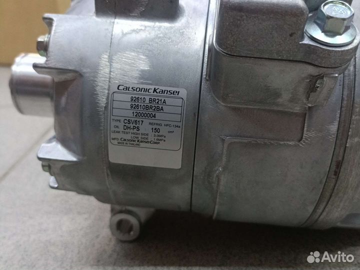 Компрессор кондиционера для nissan qashqai j10