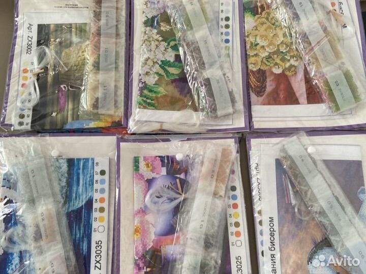 Наборы для вышивания бисером