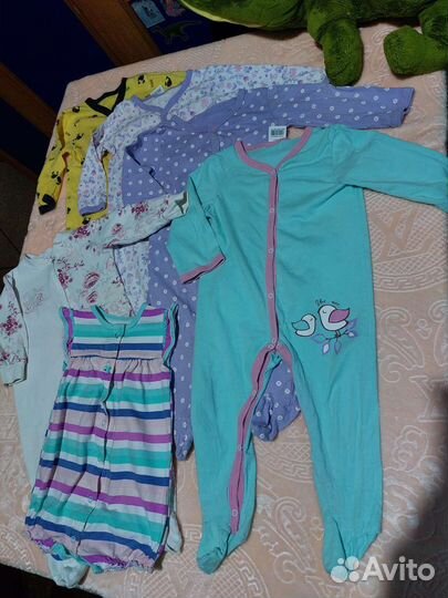 Вещи пакетом на девочку 74