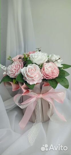 Букет из мыла ручной работы