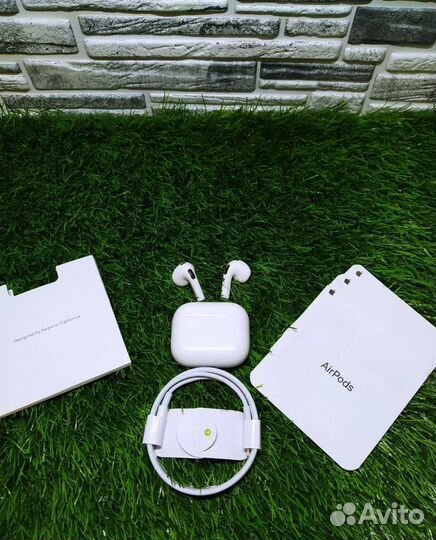 Наушники AirPods 3 luxe + чехол + доставка