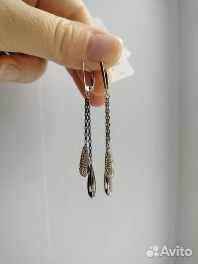 Серебряные серьги