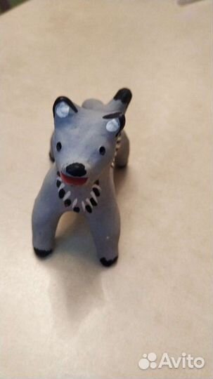 Каргопольская глиняная игрушка (Беломорские узоры)