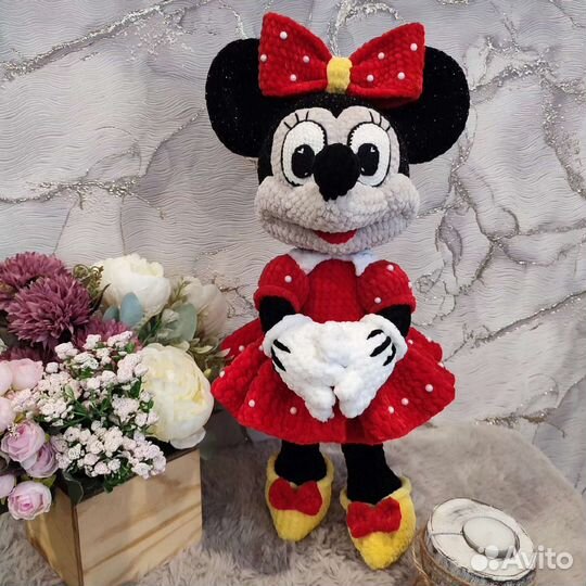 Плюшевая игрушка Микки и Мини Маус