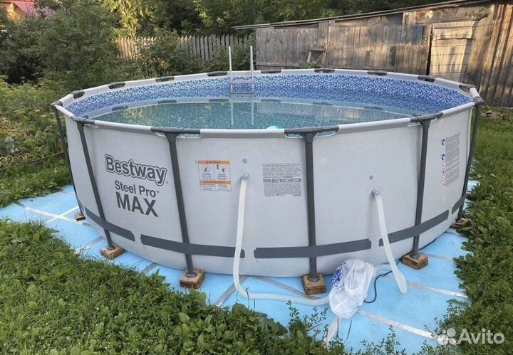 Каркасный бассейн BestWay 457*122м комплект