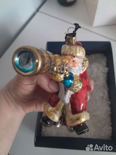 Елочные игрушки стекло польша komozja