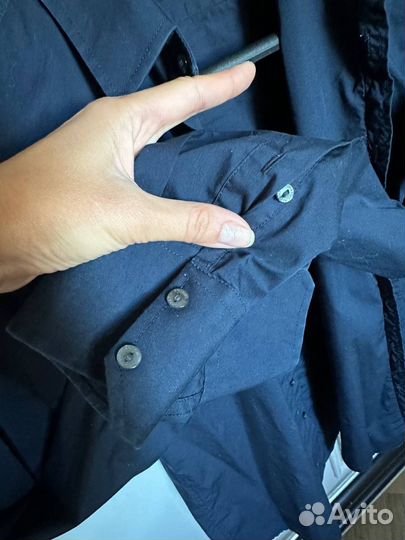 Рубашка Antony Morato 48 L синяя мужская