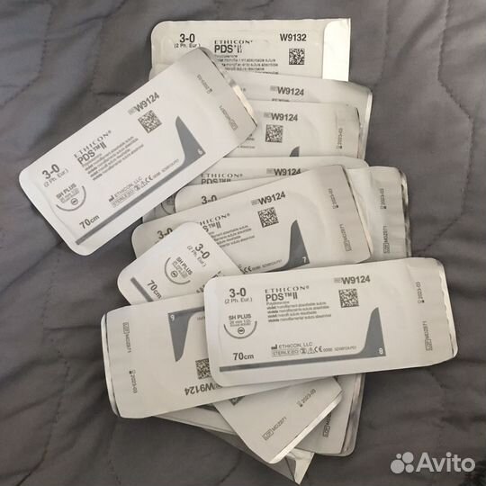 Шовный материал пдс (PDS) 3-0