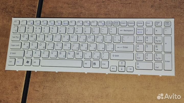 Клавиатуры Б/У для ноутбуков Sony, Dell,RoverBook