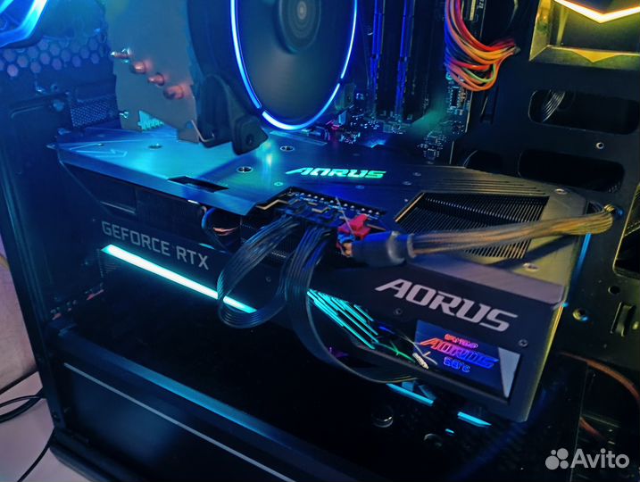 Видеокарта Aorus RTX 3070 Ti