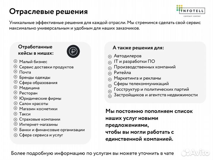 Холодные звонки. Колл-центр аутсорс