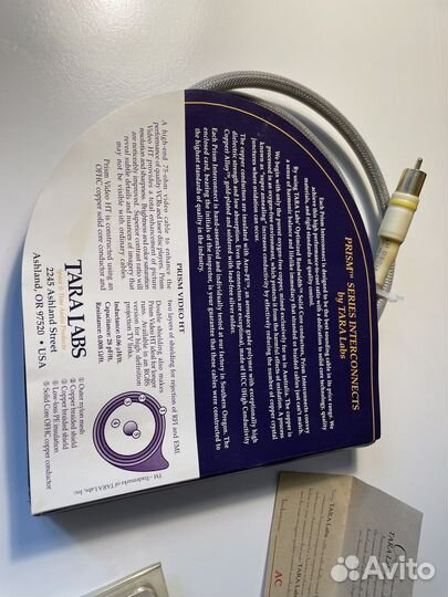 Цифровой межблочный кабель Tara Labs (USA)