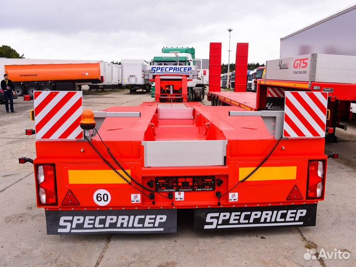 Полуприцеп трал (тяжеловоз) СпецПрицеп 9942D3, 2024