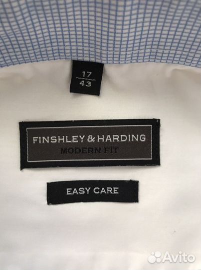 Рубашка новая Fincher & Harding (Англия), L/XL