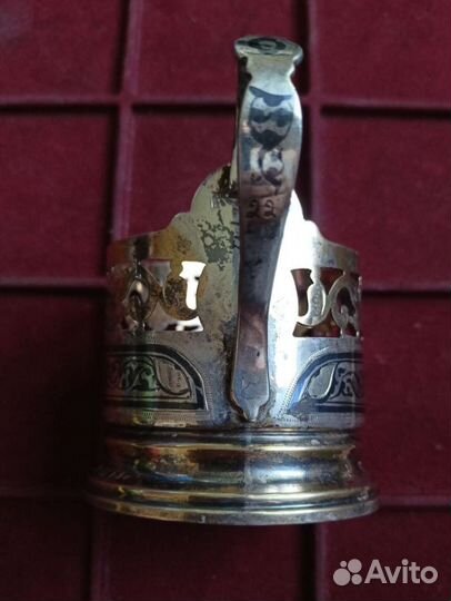 Подстаканник Кубачи серебро