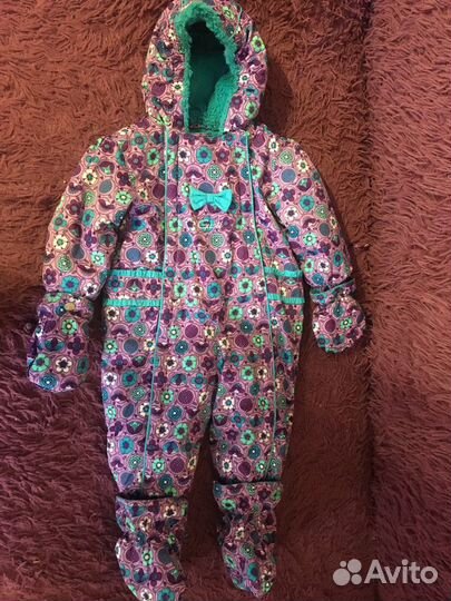 Осенний весенний комбинезон для девочки