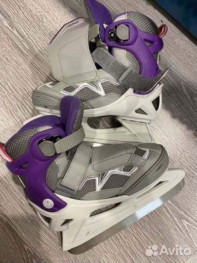 Коньки раздвижные 32-35 размер