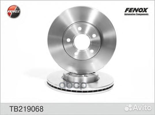 Диск тормозной перед прав/лев TB219068 TB21