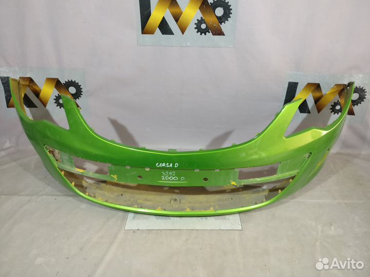 Opel Corsa D 11- Бампер передний Бу оригинал