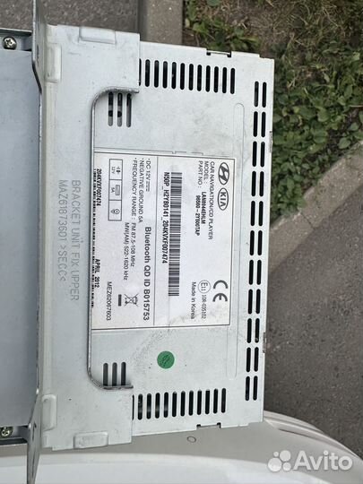 Штатный монитор hyundai ix 35