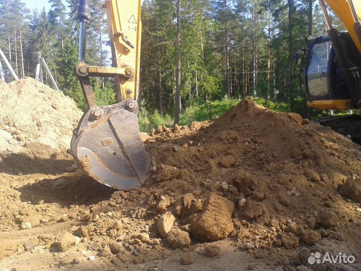 Суглинок для поднятия уровня участка. Л-8-3