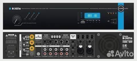 Микшер-усилитель cvgaudio M-243Tmz