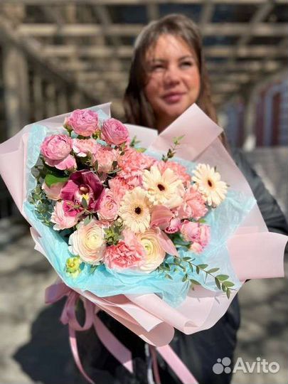 Букет цветов букет роз 51 роза