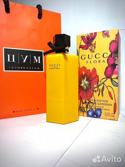 Духи gucci flora gorgeous gardenia
