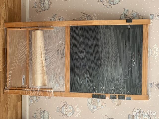 Мольберт ikea, в хорошем состоянии с бумагой