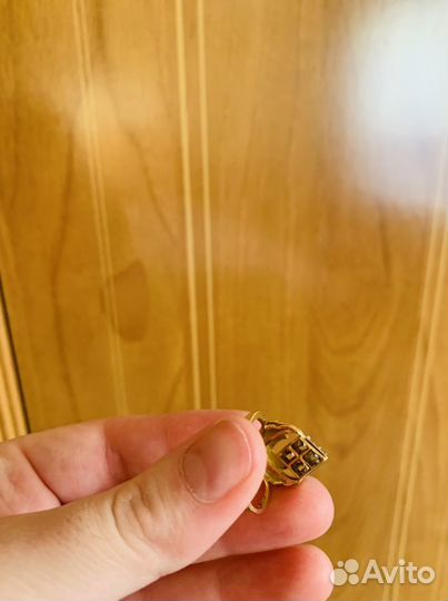 Комплект с бриллиантами