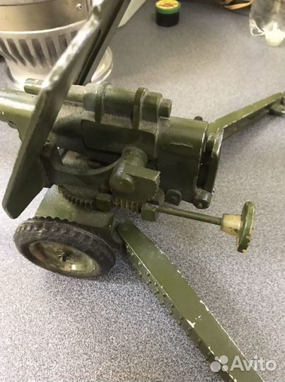 Большая пушка игрушка СССР