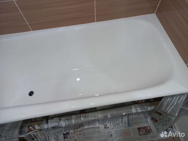 Реставрация ванны. Жидким акрилом