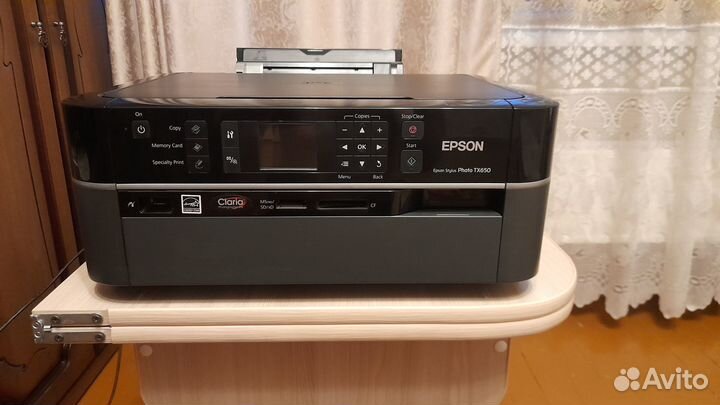 Epson TX-650 - цветной принтер, сканер, копир