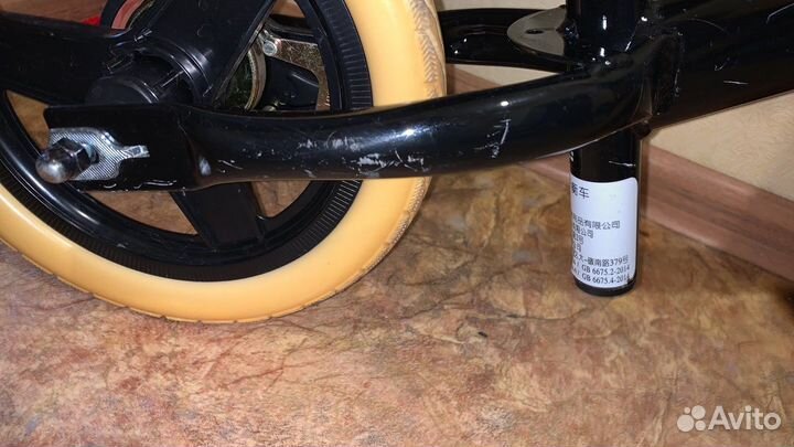 Беговел btwin с ручным торозом