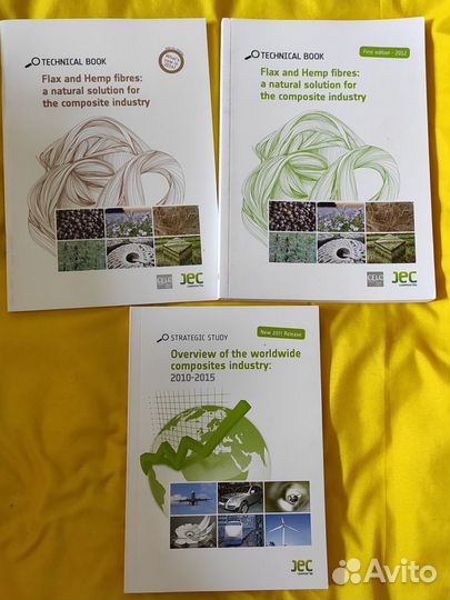 Книга биокомпозиты Flax and Hamp Fibres