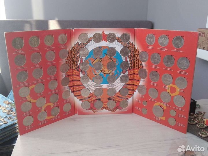 Набор юбилейных монет СССР