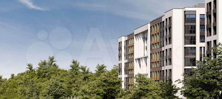 2-к. квартира, 61,4 м², 6/8 эт.