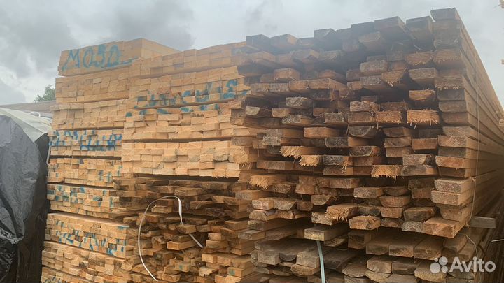 Доска обрезная 25x100x6000