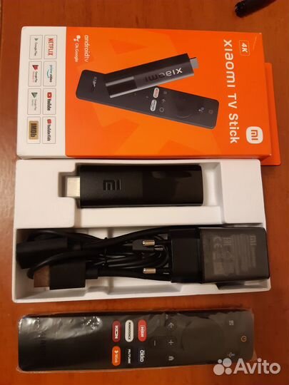 Xiaomi mi tv Stick 4k версия для России комплект