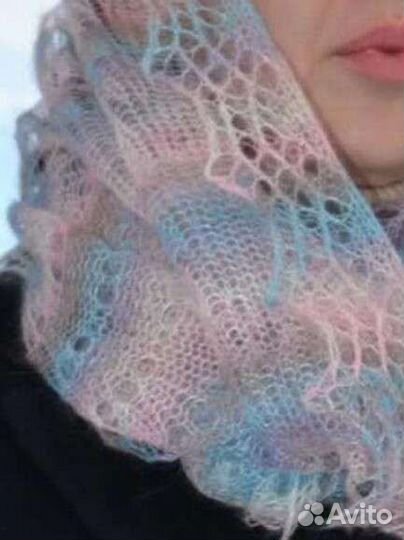 Пуховые платки и палантины