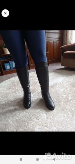 Сапоги зимние женские натуральная кожа и мех