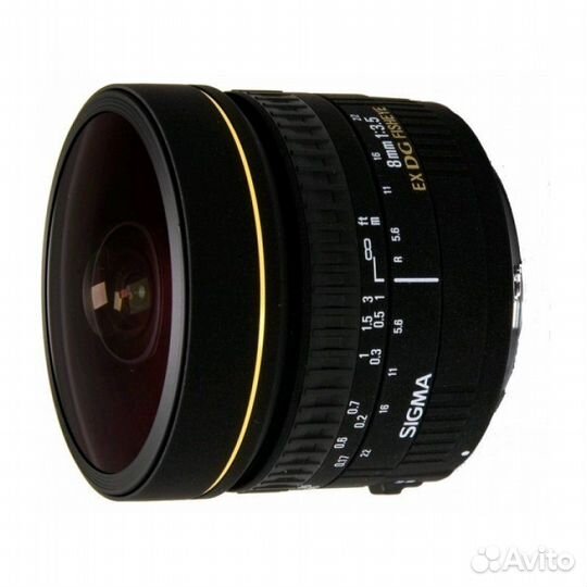 Sigma AF 8mm f/3.5 EX DG Circular Fisheye Nikon