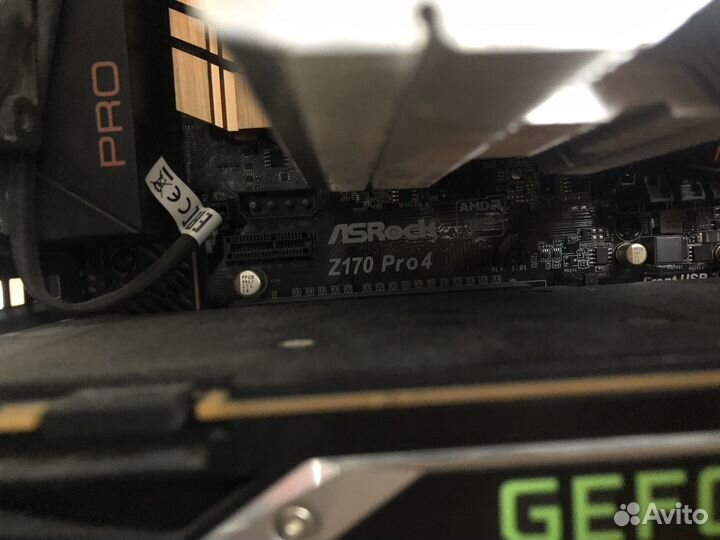 Комплект i7 6700k + материнская плата z170 pro4