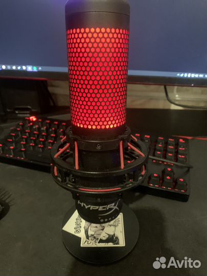 Микрофон hyperx quadcast