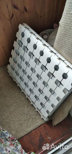 Батарея отопления 8 рёбер биметаллическая