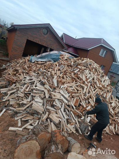 Дрова колотые